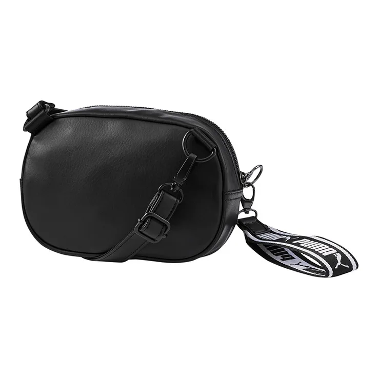 PUMA Artificial Leather Shoulder Bag Crossbody Bag Regular Women's Black-1