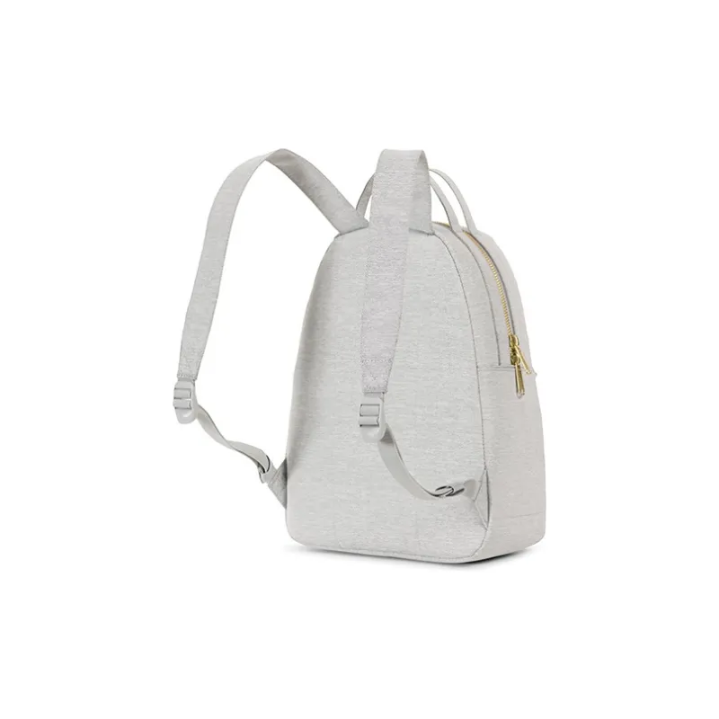Herschel Polyester Backpack Small Size Women's Light Heather Gray-2