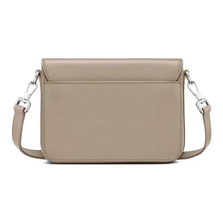 DIOR Lock Cow Leather Messenger Bag Shoulder Bag Crossbody Bag Regular Men's Beige-3