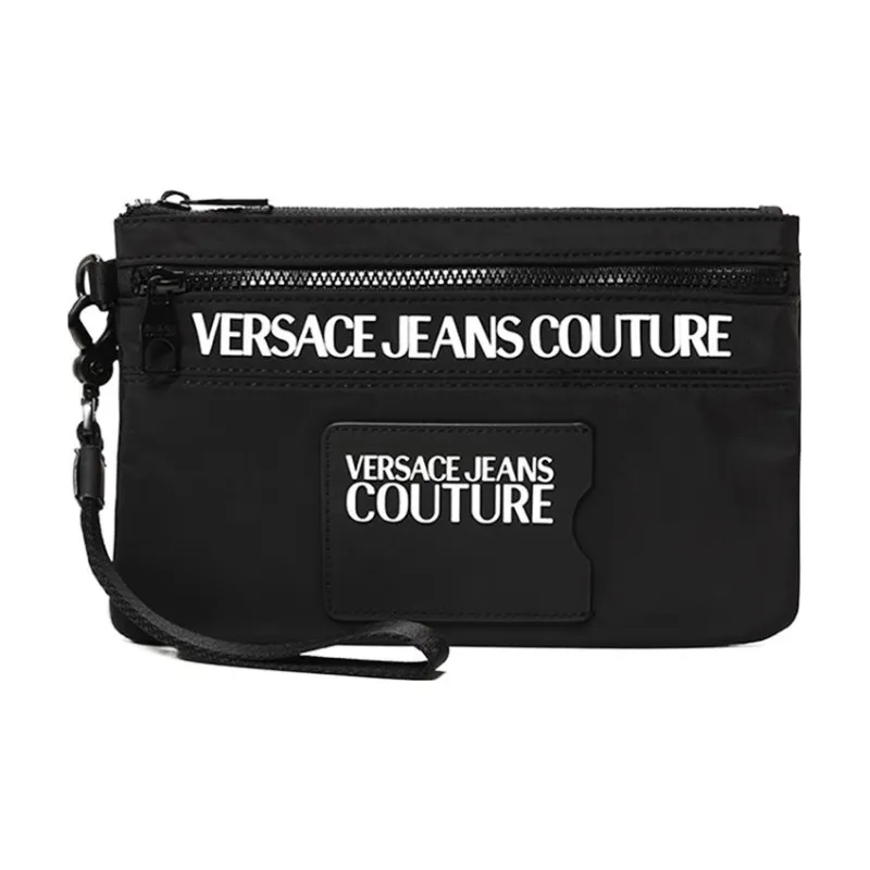 VERSACE JEANS COUTURE Nylon Clutch Men's Black-0