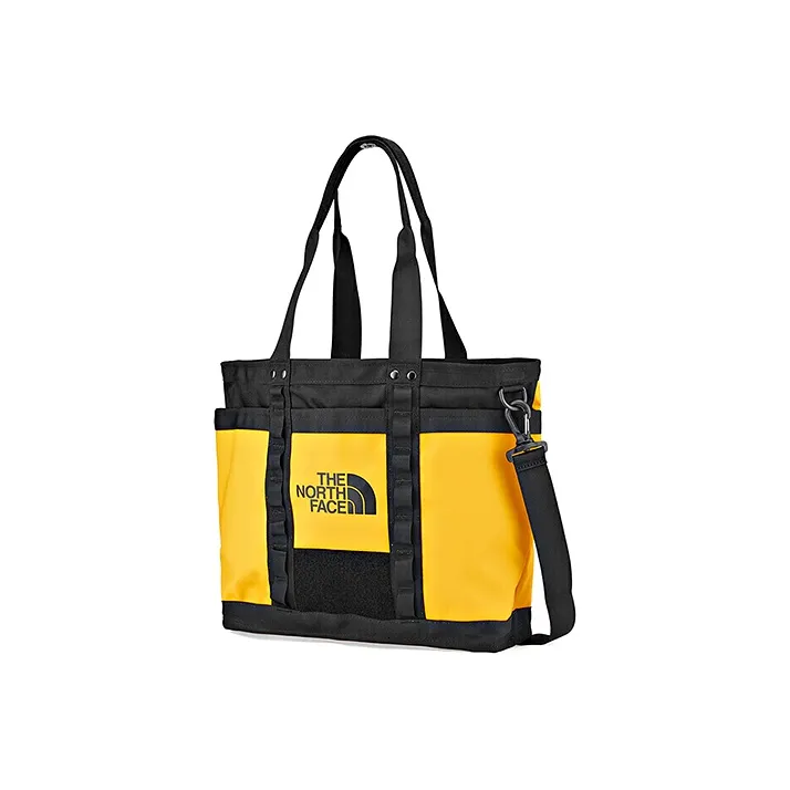 THE NORTH FACE Polyester Backpack Shoulder Bag Unisex Yellow-0