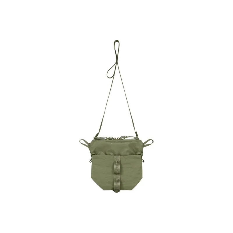 Supreme Nylon Fabric Bucket Bag, Shoulder Bag, Crossbody Bag Regular Unisex Black/Red/Green/Leopard Print-7