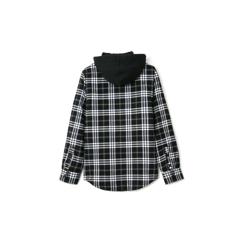 VOLCOM Camouflage Hooded Fitted Moderate Regular Edition Other Puffer Jacket Unisex-1