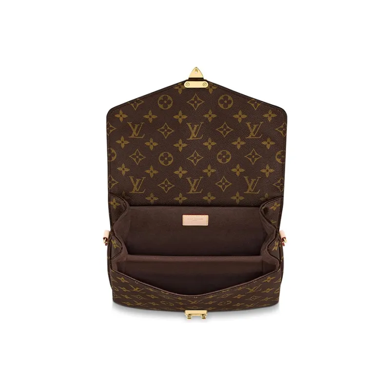 LOUIS VUITTON Metis Pochette Monogram Brown-4
