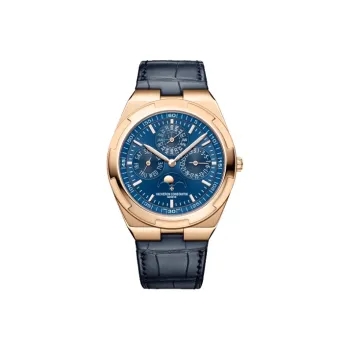 VACHERON CONSTANTIN Overseas Collection Automatic Mechanical Movement Men's Watches Watch 41.5mm Blue Dial