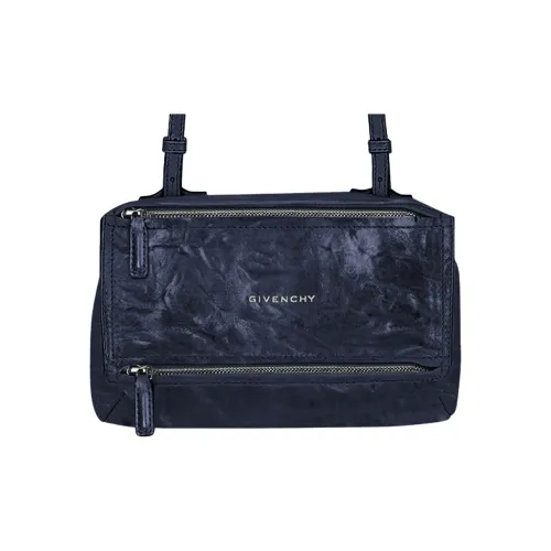 GIVENCHY Pandora Sheepskin Handbag Shoulder Bag Crossbody Bag Mini Women's Dark Blue