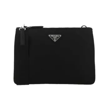 PRADA Nylon Briefcase, Shoulder Bag Men's Black