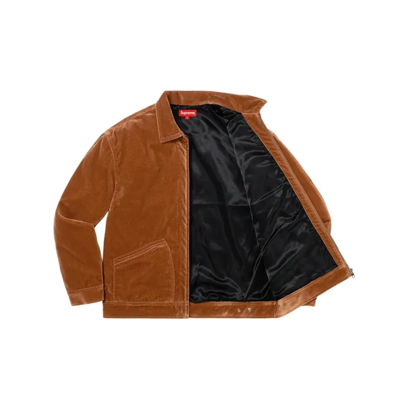 Supreme Velvet Work Jacket-4