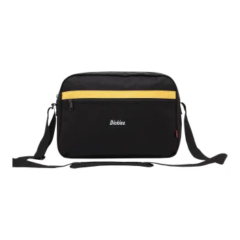 Dickies Polyester Camera Bag, Messenger Bag, Shoulder Bag, Crossbody Bag Regular Unisex Black