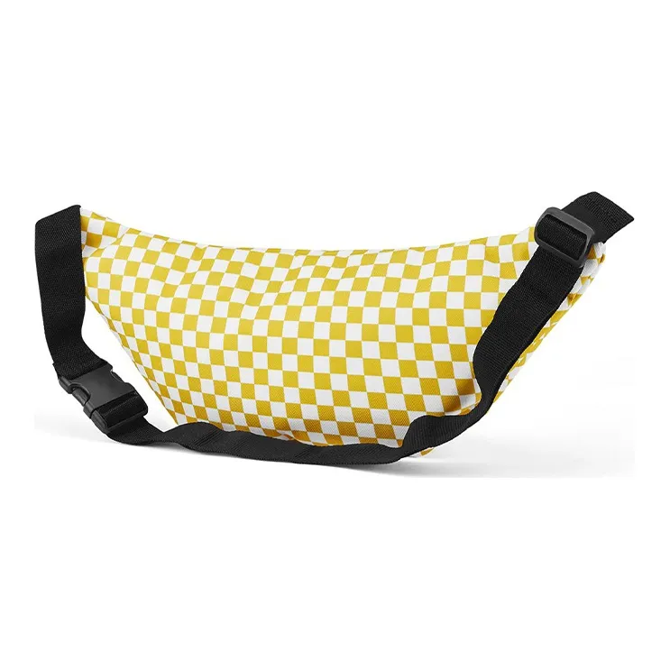 Vans Polyester Sling Bags One Shoulder Crossbody Fanny Pack Regular Unisex Yellow White Multicolor-2