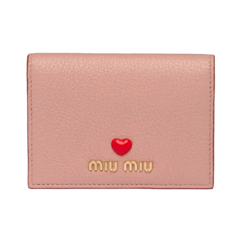 MIU MIU Madras Card Holders