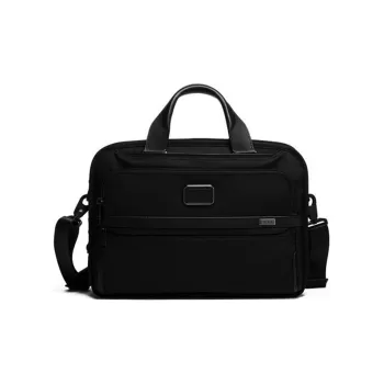 TUMI Alpha 3 Nylon Handbag Laptop Bag Regular Men's Black