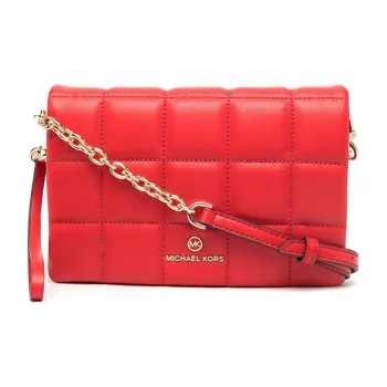 MICHAEL KORS Jet Set CharmJet Set Leather Crossbody Bag Regular Women's Red