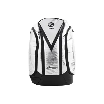 LiNing Fabric Backpack Regular Unisex Silver/Black