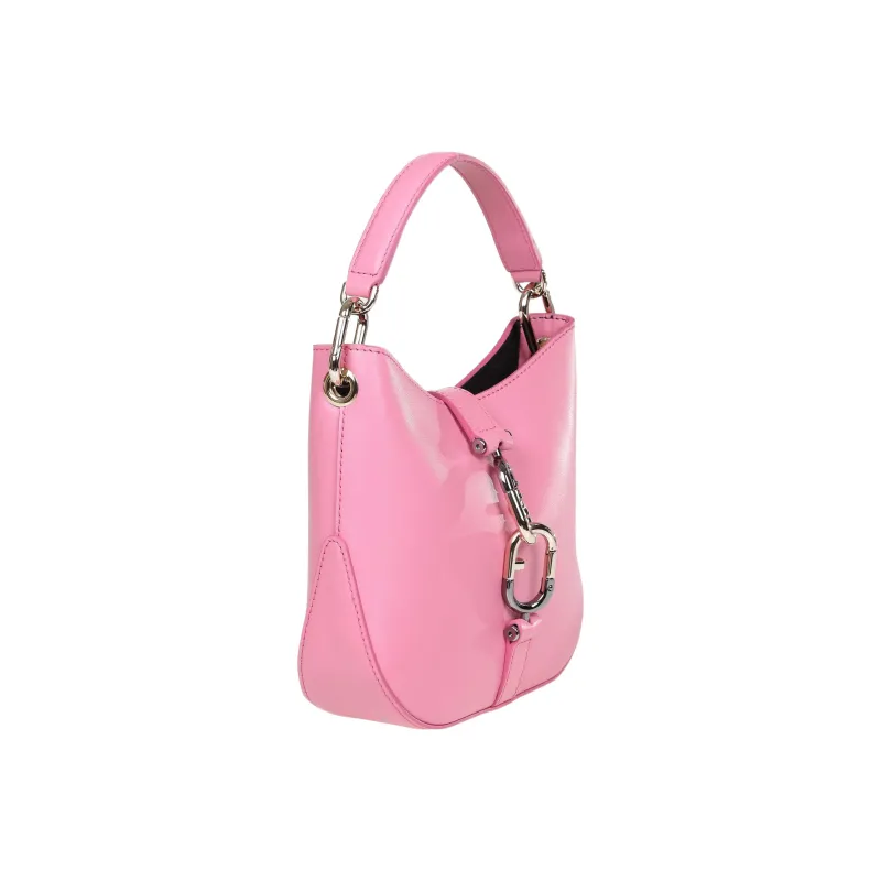Furla Sirena Collection Leather Handbag Shoulder Bag Clutch Mini Women's Pink-1