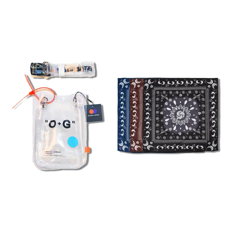GAONCREW OXY Collaboration PVC Sling Bag Shoulder Bag Crossbody Bag Regular Unisex Transparent-4