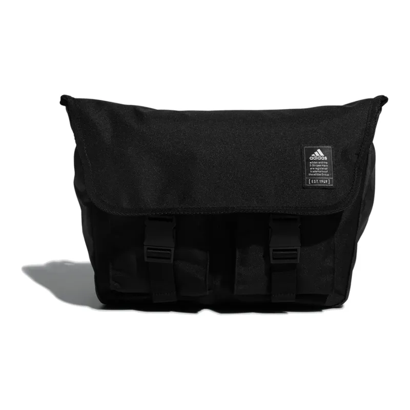 Adidas Recycled Polyester Messenger Bag Crossbody Bags Regular Unisex Black-0