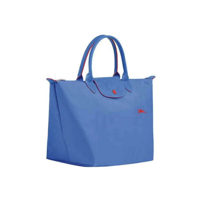 LONGCHAMP Le Pliage Club Canvas Canvas Bag Dumpling Bag Handbags Women's Blue-1