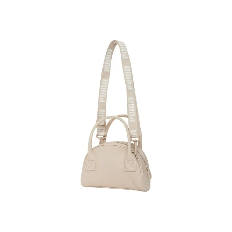 PUMA Fabric Artificial Leather Handbags Shoulder Bag Crossbody Bag Regular Women's Beige-1