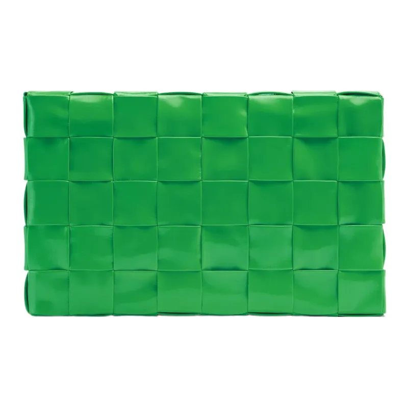 Bottega Veneta Calfskin Crossbody Bag, Shoulder Bag Men's Green-2
