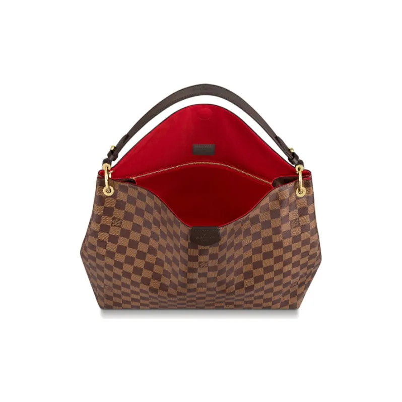 LOUIS VUITTON Graceful Damier Ebene Mm Cerise Lining-3