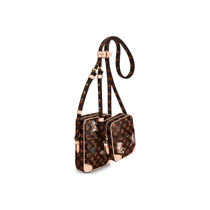 LOUIS VUITTON Paname Set Monogram Catogram Brown/Orange-1
