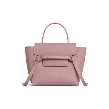 CELINE Grained Cow Leather Catfish Bag Shoulder Bag Crossbody Bag Handbag Women's Classical Rose