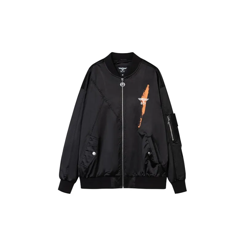 Boy London FW21 Loose Fit Jacket Unisex Black-1