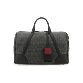 FERRAGAMO Leather Shoulder Bag, Crossbody Bag, Travel Bag Men's