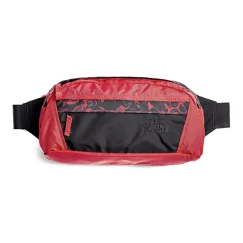 THE NORTH FACE Leather Crossbody Bag, Fanny Pack Regular Unisex Fuchsia