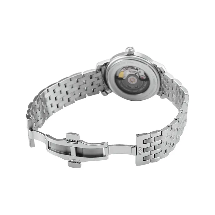 TISSOT Harbor Series Automatic Mechanical Movement Unisex Watch 40mm Black Dial T0974071105300+T0970071105300-5