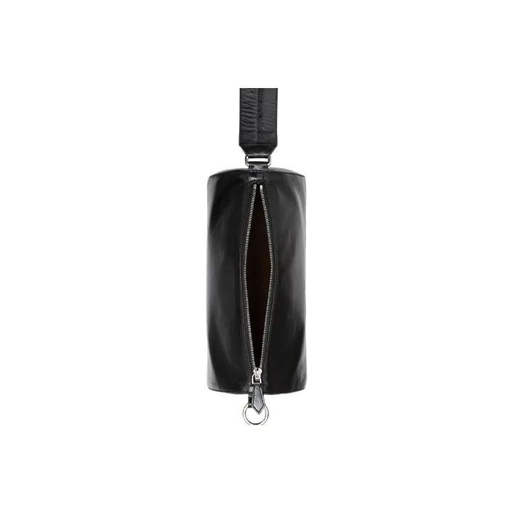 Burberry Calfskin Rhombi Bag, Shoulder Bag Trumpets Women's Black-3