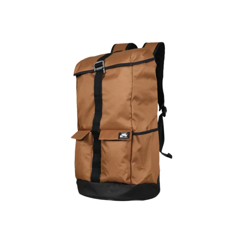 Nike Polyamide Polyester Backpack Regular Unisex Brown-0