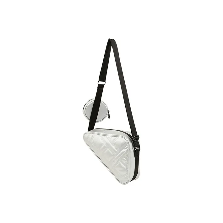 PUMA × PRONOUNCE Collaboration Fabric Shoulder Bag Crossbody Bag Regular Unisex Silver-1