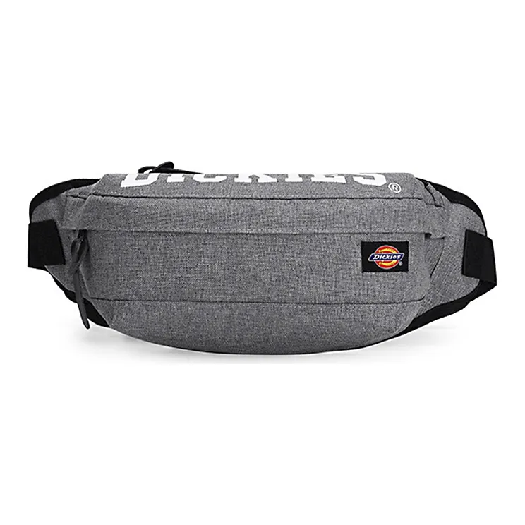 Dickies Polyester One Shoulder Crossbody Fanny Pack Regular Unisex Gray-0