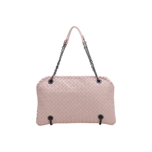 Bottega Veneta Lambskin Handbag Regular Women's Pink