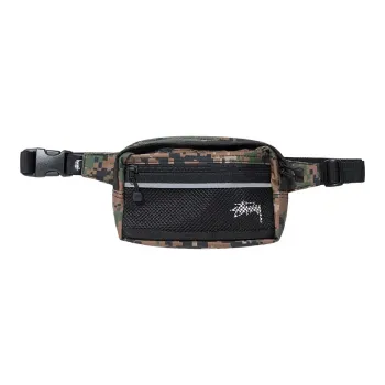 Stussy Fabric Crossbody Bags Fanny Pack Regular Unisex Camouflage