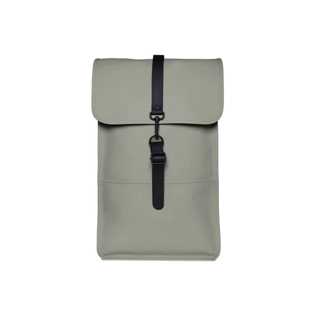 Rains PU Backpack Regular Unisex Concrete Gray-0