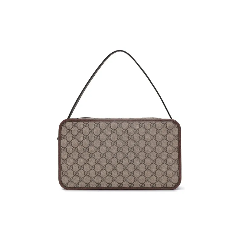 GUCCI Canvas With Leather Portable Crossbody Bag Shoulder Bag Unisex-1