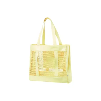 PUMA Fabric Tote Bag Shopping Bag Shoulder Bag Handbag Regular Unisex Light Yellow