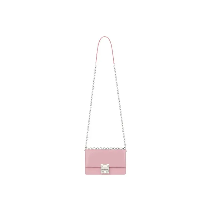 GIVENCHY 4G Cow Leather Shoulder Bag Crossbody Bag Small Size Women's Soft Pink-1
