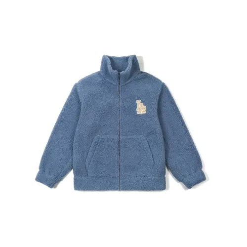 MLB Velvet Jackets Unisex Blue