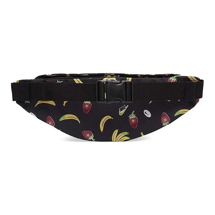 Nike Heritage Polyester Fanny Pack Regular Unisex Black-2