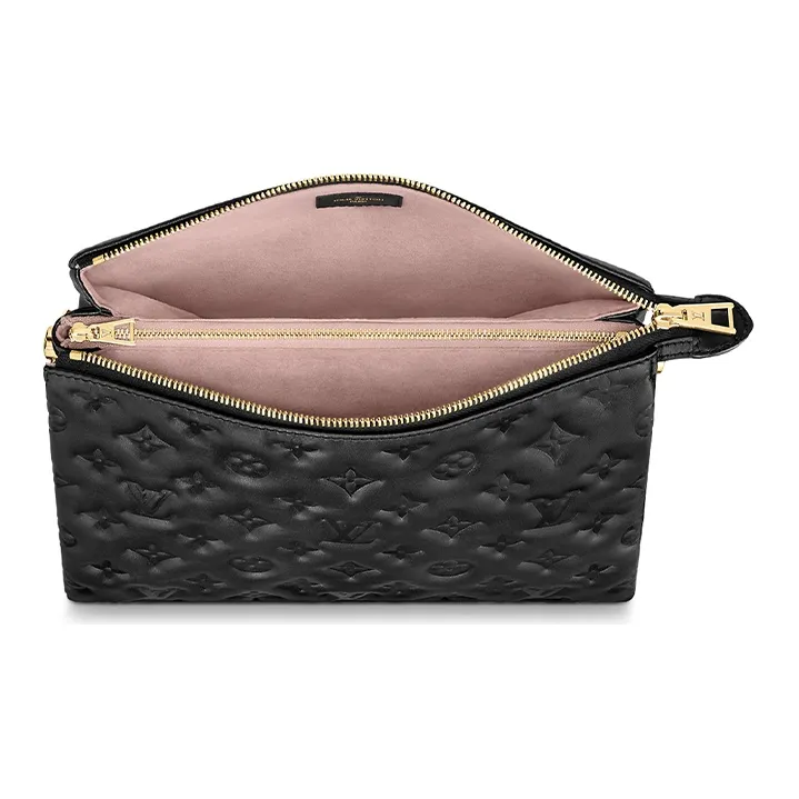 LOUIS VUITTON Coussin PM Shoulder Bag Black-3