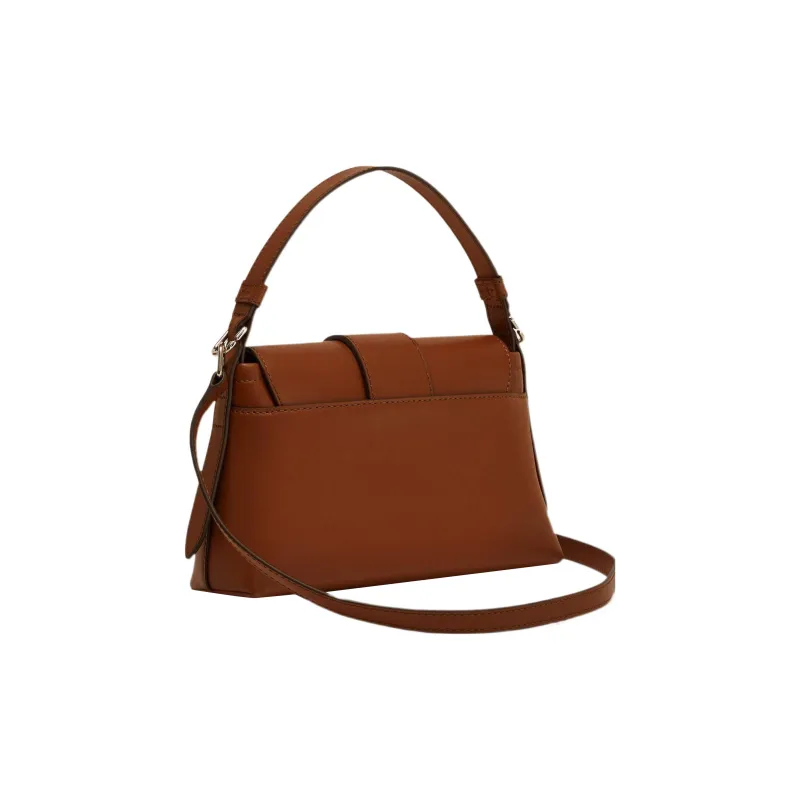 Furla Charlie Soft Calfskin Shoulder Bag Trumpets Women's Brown-2