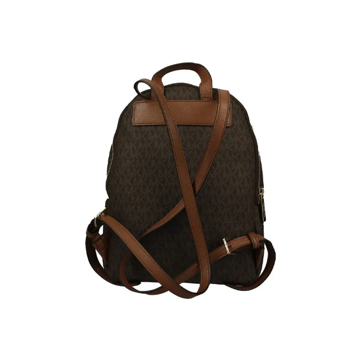 MICHAEL KORS MICHAEL KORS Luggage Collection Canvas Backpack Women's Acorn Brown-4