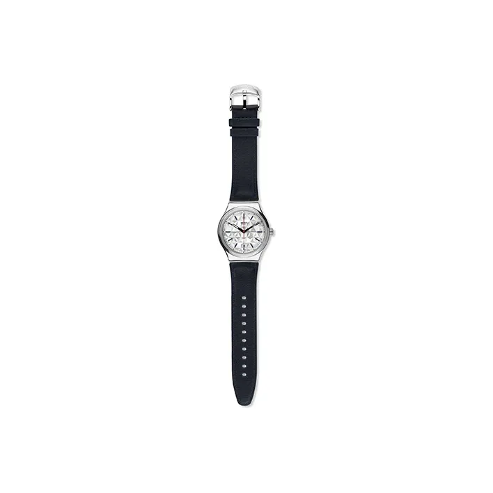 SWATCH Unisex 42mm White Watch YIS408-1