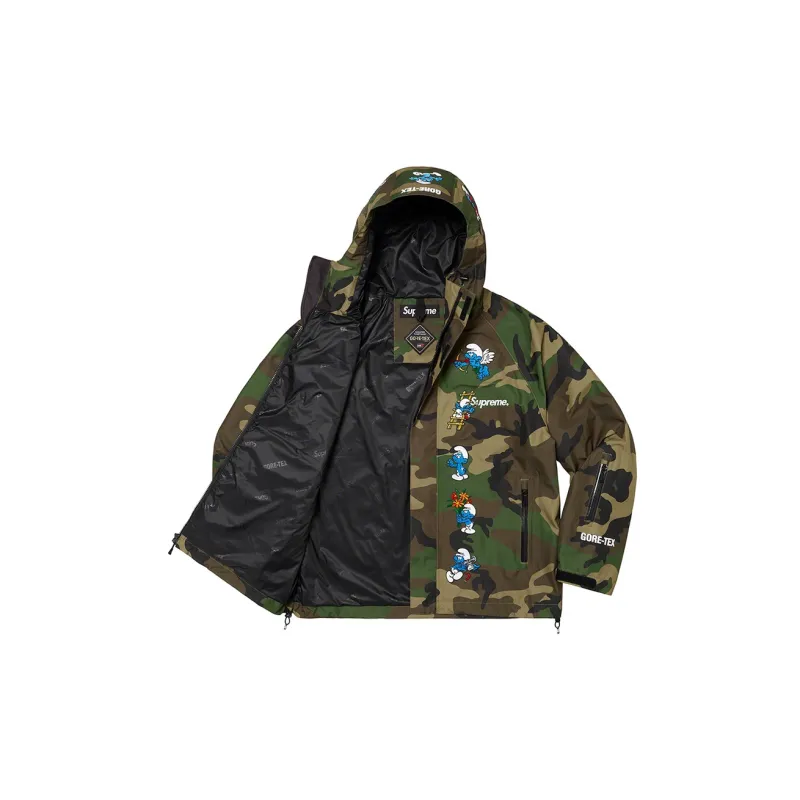 Supreme Smurfs GORE TEX Shell Jacket-12