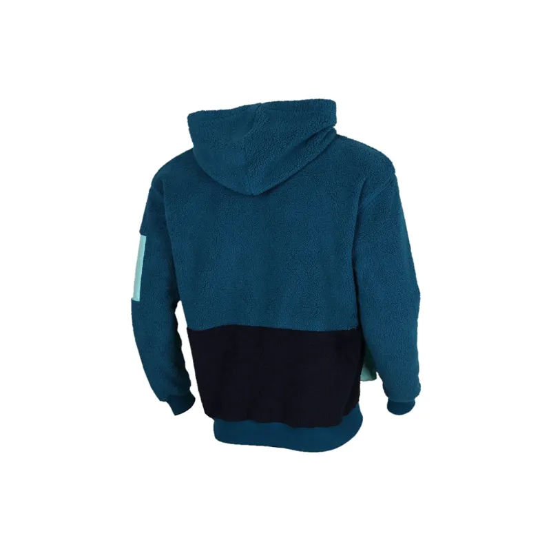 PUMA Retro Block Sherpa Coat Men's Digital Blue-1