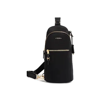 TUMI Voyageur Ballistic Nylon One Shoulder Crossbody Bag, Sling Bag Small Size Men's Black